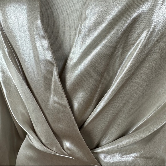 NWT metallic wrap dress | various sizes - Picture 3 of 6